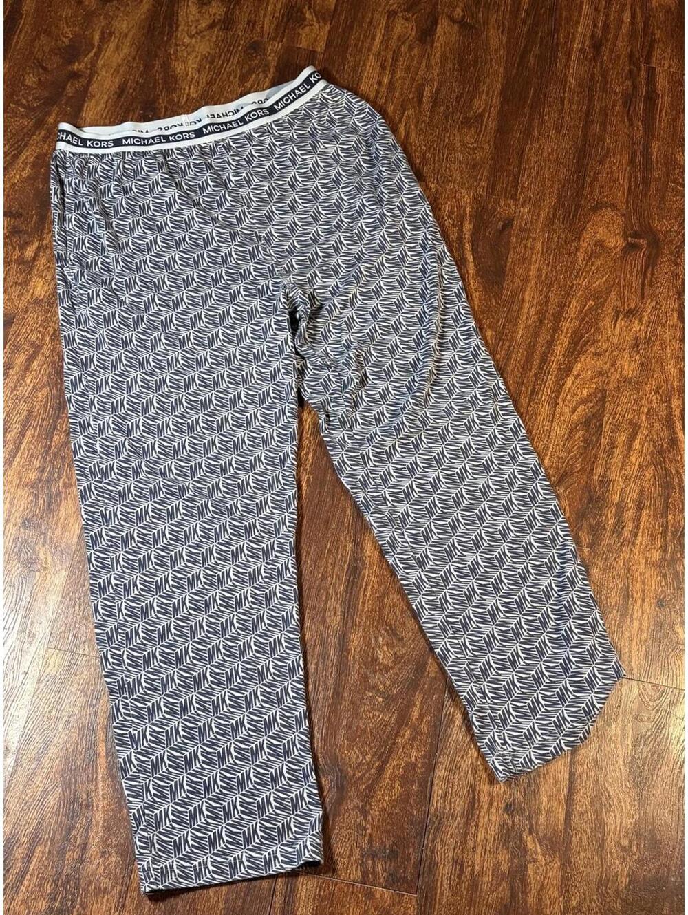 Michael Kors Signature Logo Pattern Lounge | Size Medium